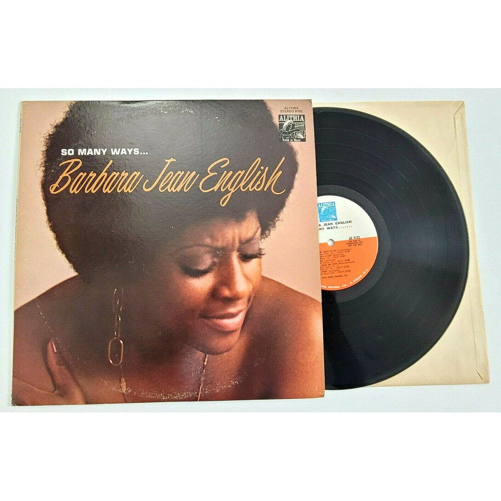 BARBARA JEAN ENGLISH - SO MANY WAYS‎ - SOUL LP